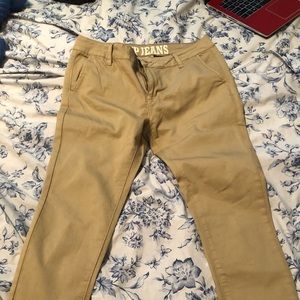 Tan jeans size 11/12